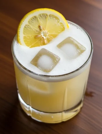 Vodka Sour pronto da servire.